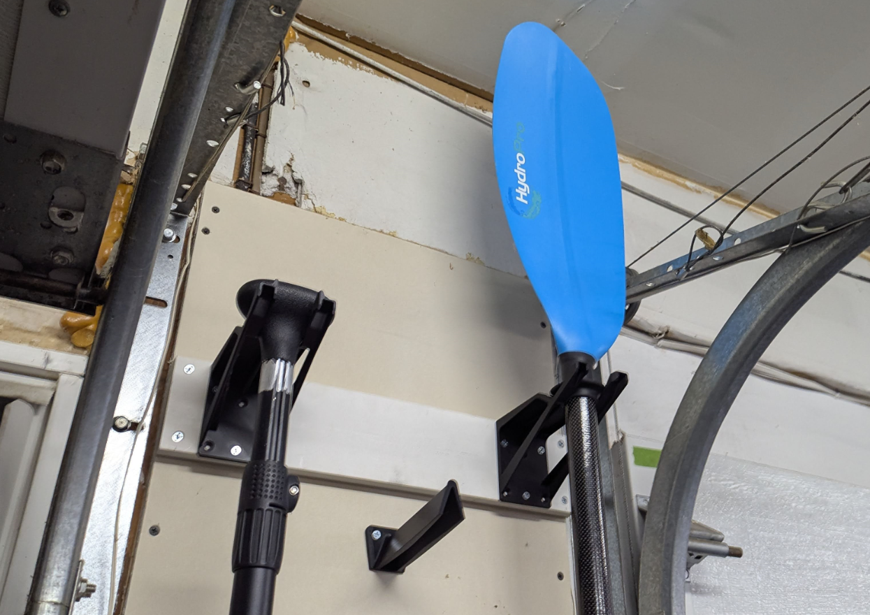 Paddle Storage Rack for Standup Paddleboard (SUP)