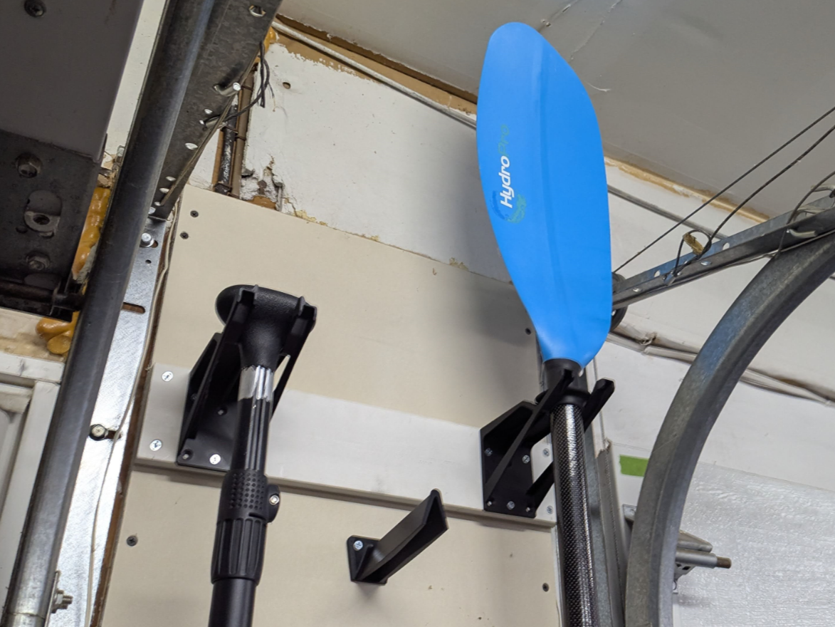Paddle Storage Rack for Standup Paddleboard (SUP)
