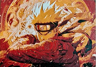 Naruto Uzumaki HueForge