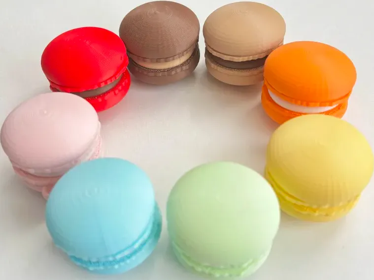 NFCtag Macaron_shaped cliker charm