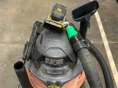 Vacuum Adapter - Dewalt Sander to Rigid Shop Vac