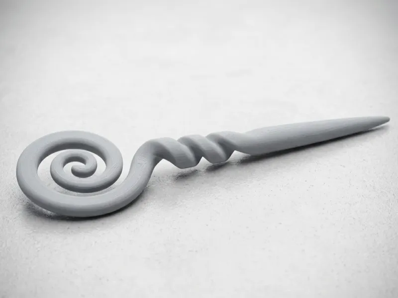 Spiral-Mystic Hairpin