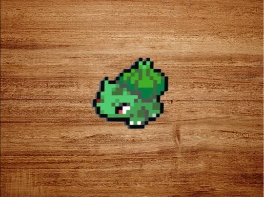 Bulbasaur Pixel Puzzle