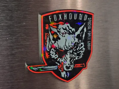 MGS - Foxhound Big Boss magnet