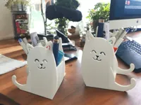 Porte-stylos chat — photo 1