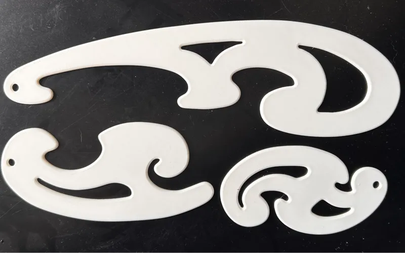 French Curve set