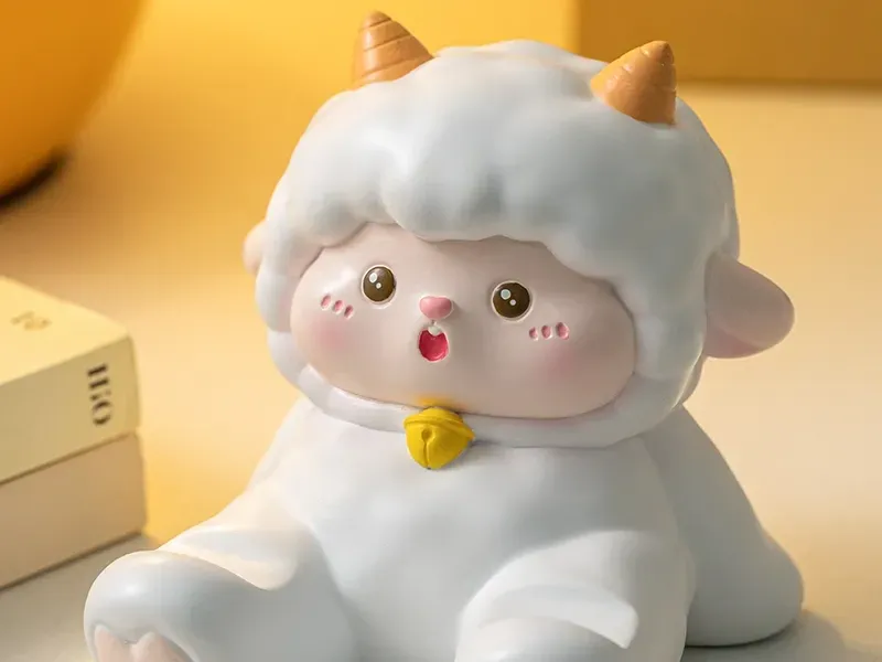 情人节小羊手机支架
