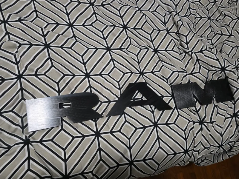 Dodge RAM letter logo