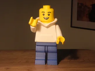 Big Brick Dude with Hoodie