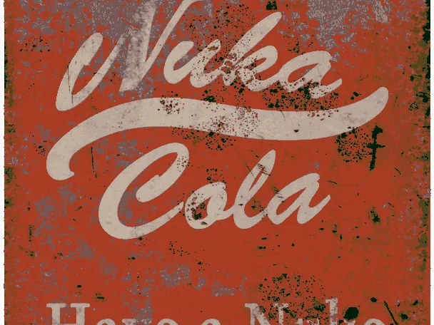 Nuka Cola sign HueForge