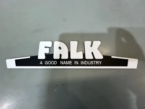 Falk gearbox sign