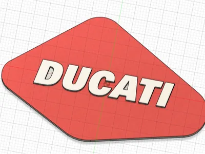 Ducati mirror cap