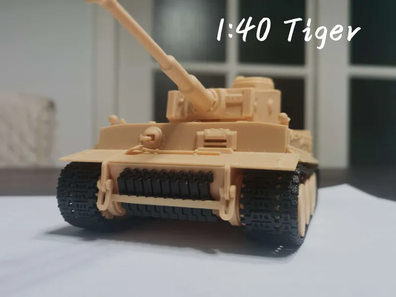 1:40虎式坦克模型