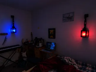 minecraft lantern for led puck rgb edishion