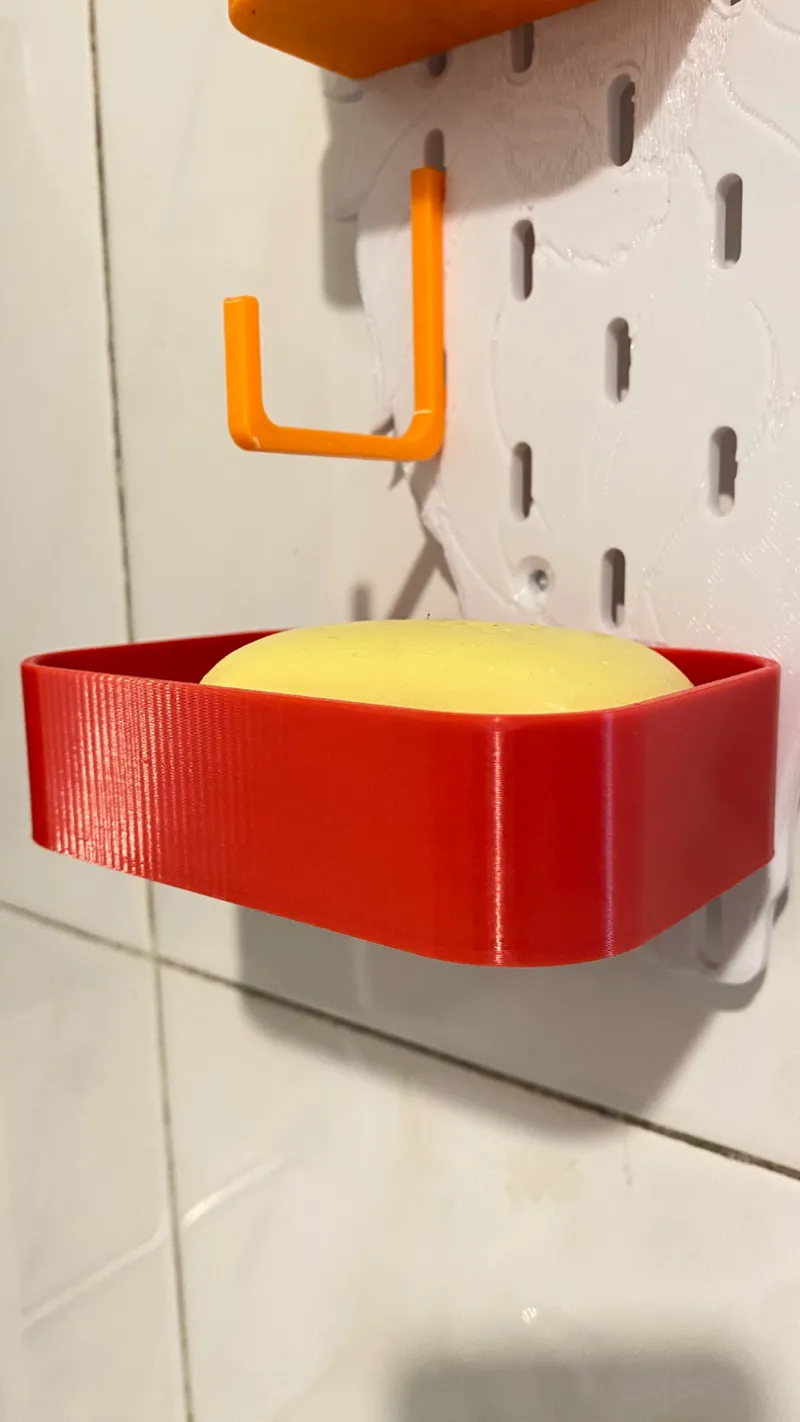 宜家洞洞板肥皂盒子，IKEA Skadis Pegboard soap box
