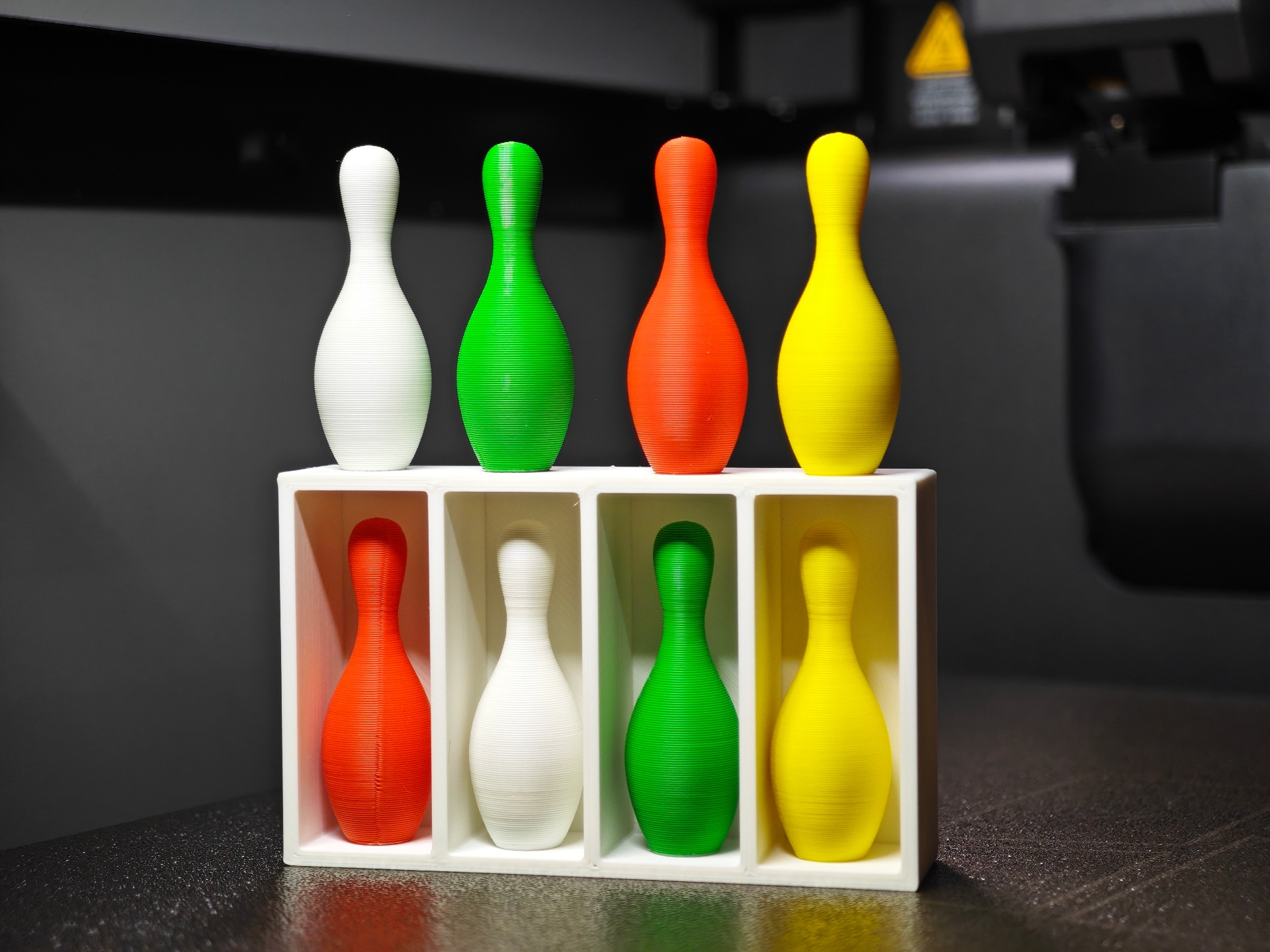 Miniatura 1 do modelo 3D 猜瓶子游戏-儿童益智教具模型