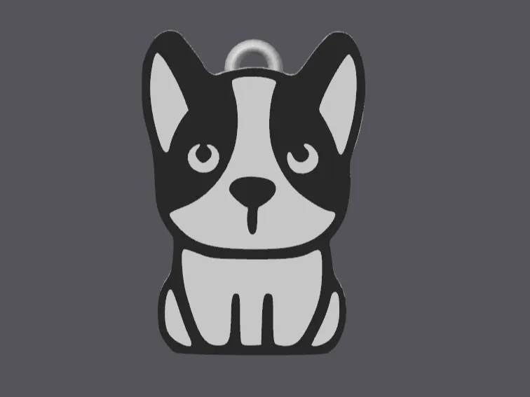Dog Keychain