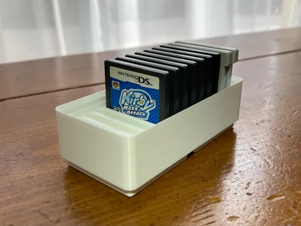 Organiseur de cartouches Nintendo DS/3DS (Gridfinity)