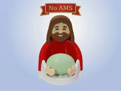 Jesus Soap & Sponge Holder (No AMS Required)