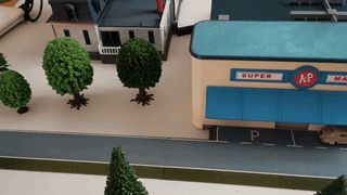 HO road chain car system - chain system
