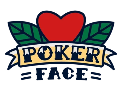 keep your poker face text