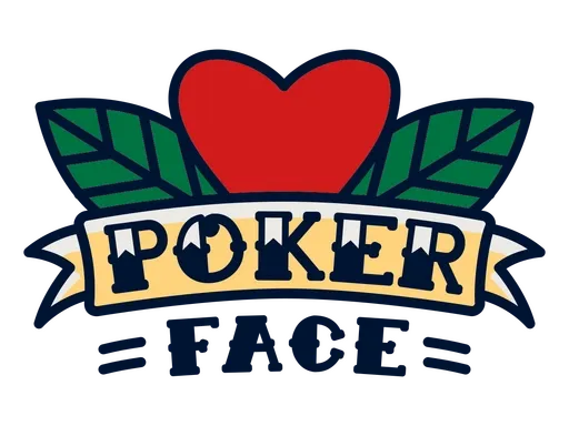 keep your poker face text