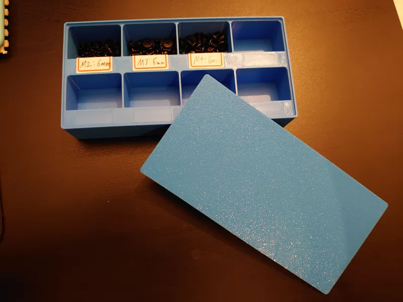 Labled Screw box