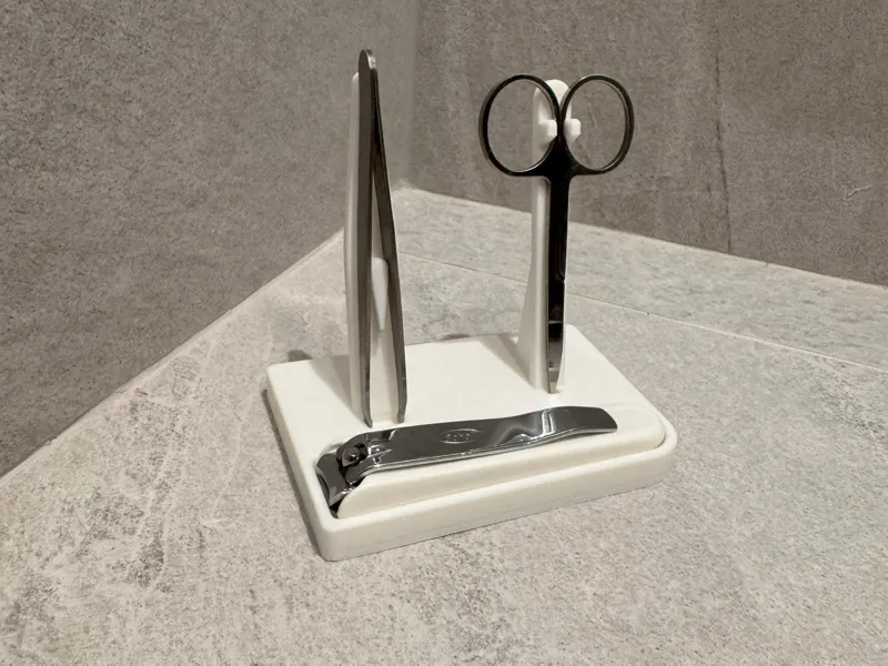 Nail clipper & scissor organizer
