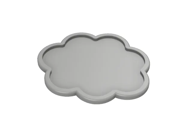 Dessous de verre nuage