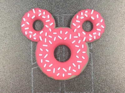 Donut Mickey Magnet