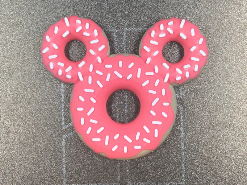 Donut Mickey Magnet