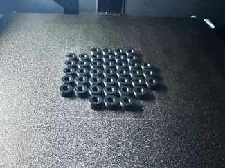 1cmx1cm sleeves 5mm hole