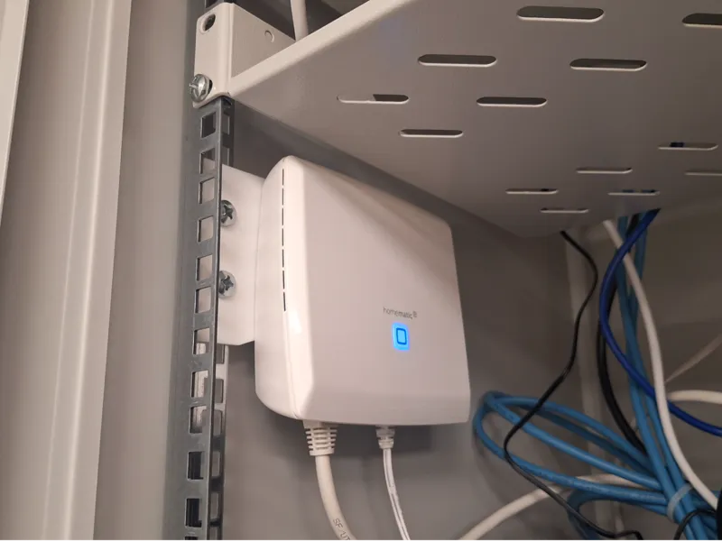 HomematicIP CCU3 – 19" Rack Mount Bracket