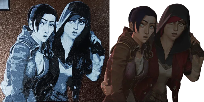 Arcane Caitlyn & Vi Caught in the Bedroom
