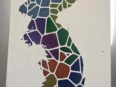 KOREA Voronoi MAP