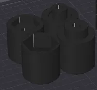 0.2mm layer, 5 walls, 100% infill