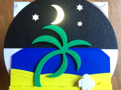 Rotating Mood Diorama