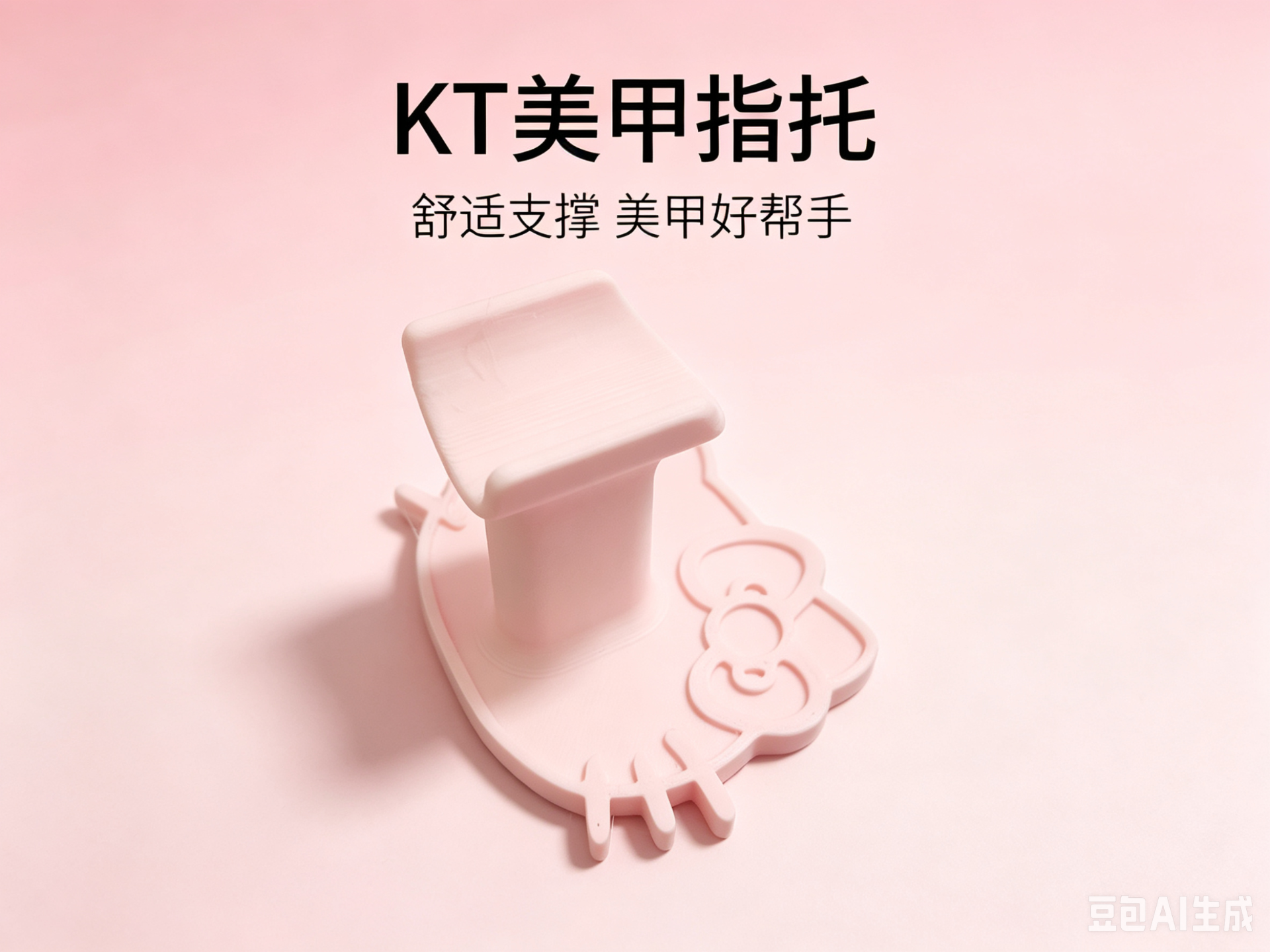 Miniatura 2 do modelo 3D KT美甲指托/甲托