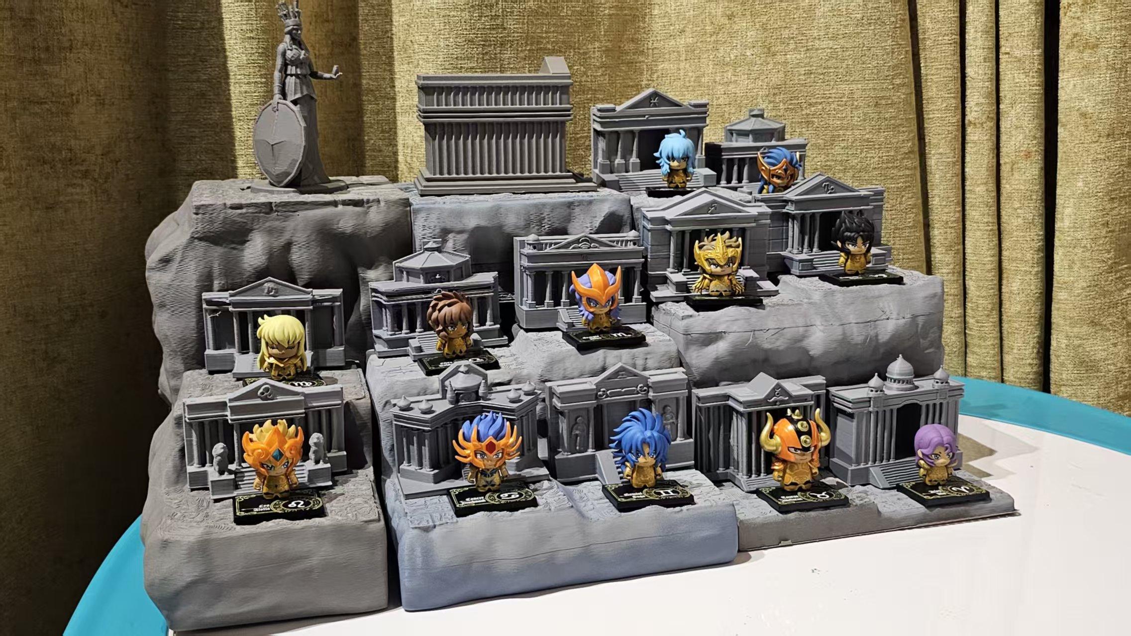 Miniatura 7 do modelo 3D 圣斗士星矢——黄道十二宫圣域地台