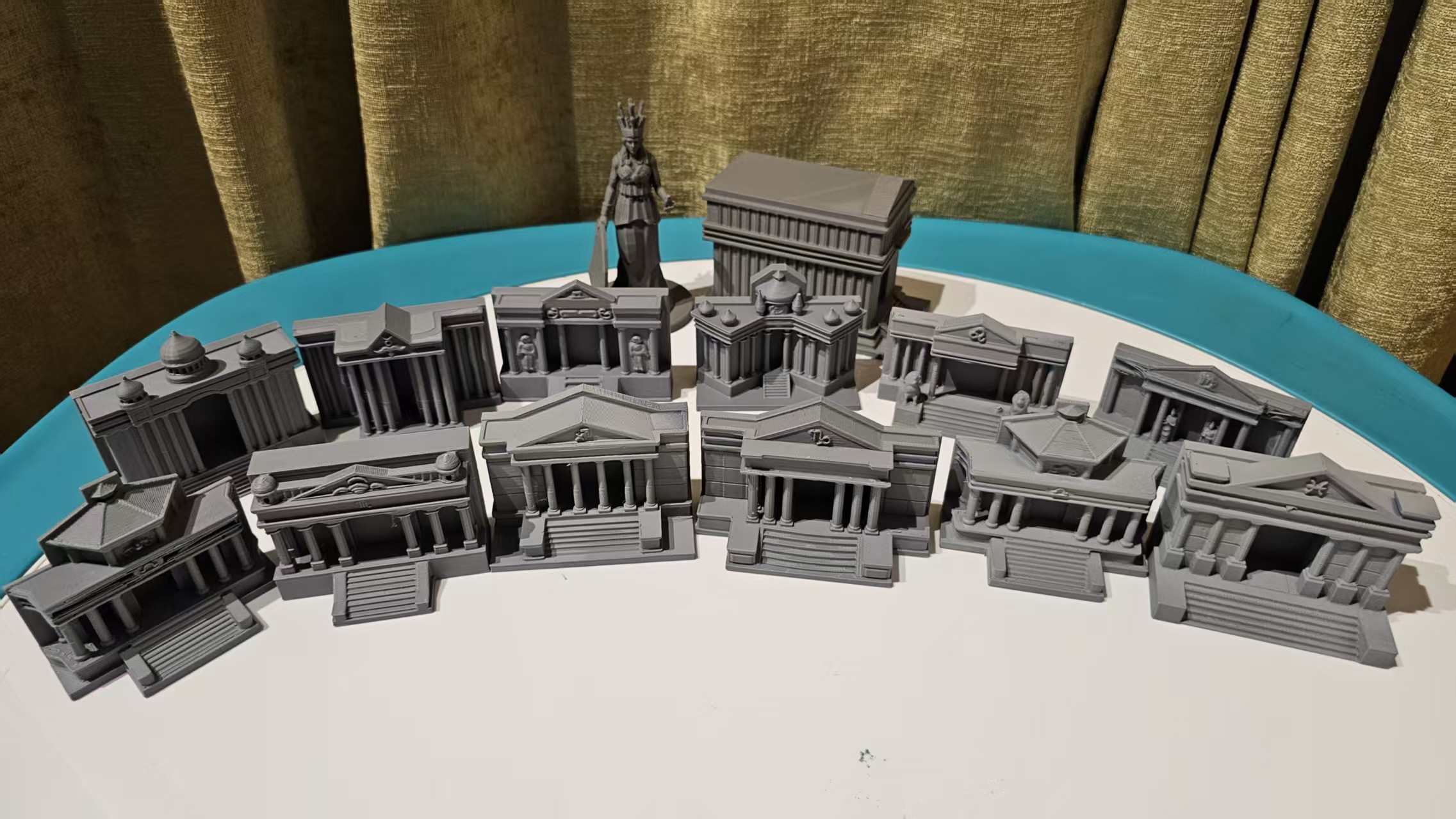 Saint Seiya Zodiac Sanctuary Base - Free 3D Print Model - MakerWorld