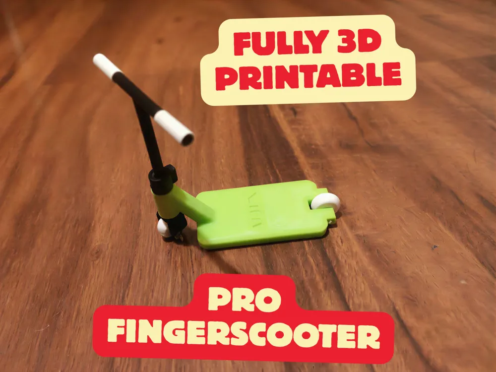 pro finger scooter - Free 3D Print Model - MakerWorld