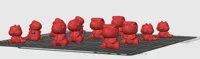 0.12mm layer, 2 walls, 5% infill
