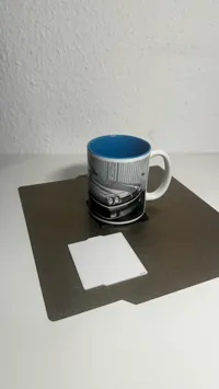 Dessous de tasse texturé effet gaufré — photo 7