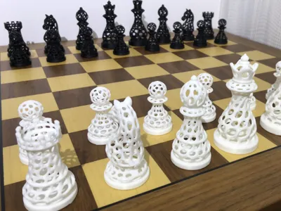 Voronoi Chess Set