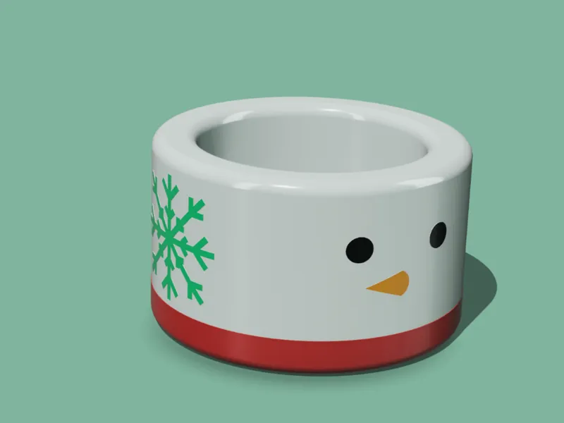 Snowman Napkin Holder