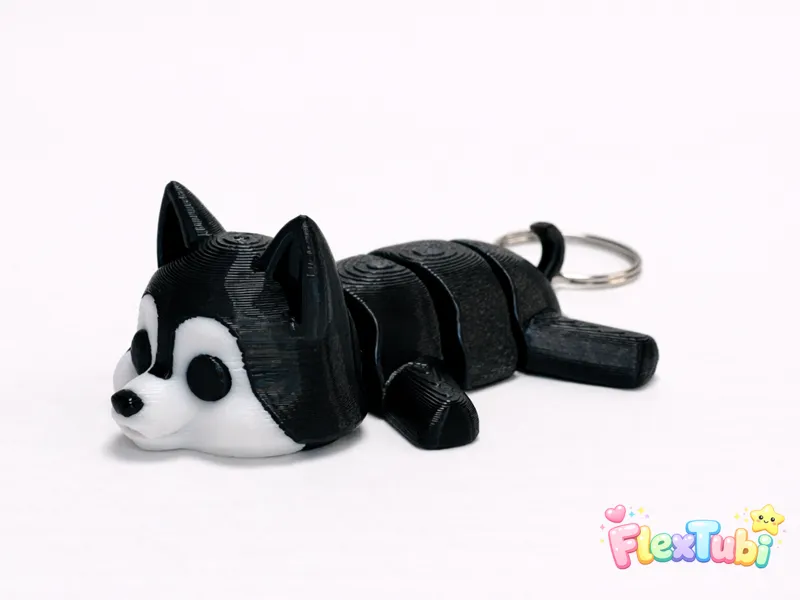 Flexi Cute Husky