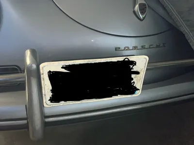 License Plate Tube Mount Bracket