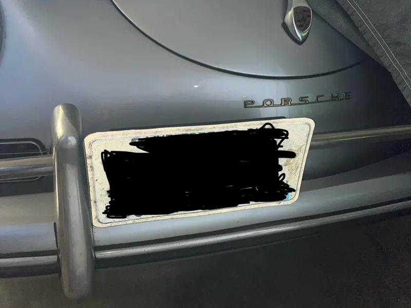 License Plate Tube Mount Bracket