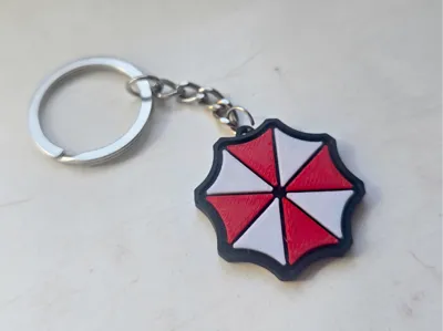 Umbrela Corporation Keychain 