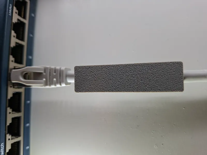 Network cable label